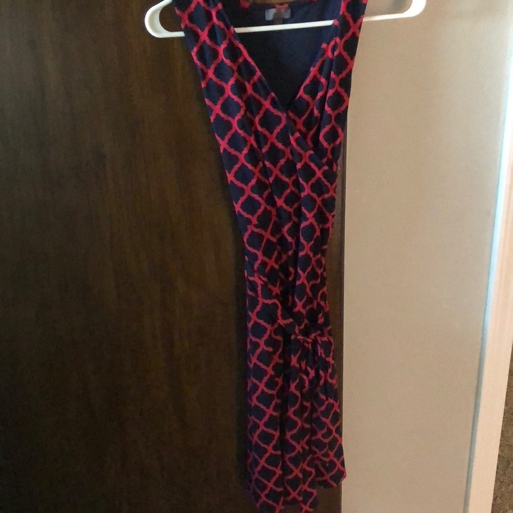 Flattering jersey wrap dress